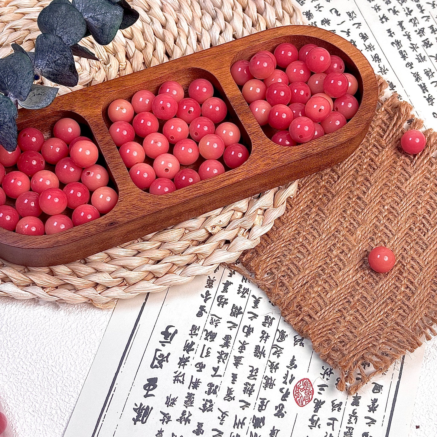 Natural Bodhi Round Beads