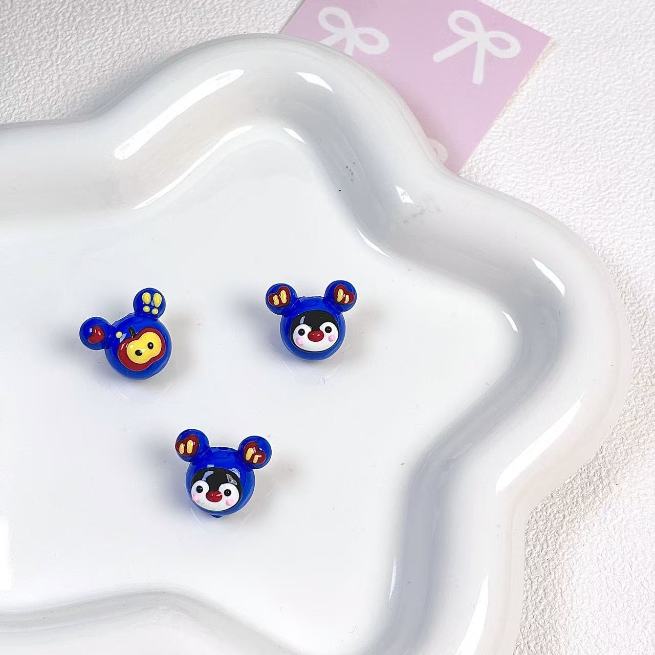 Hand-painted beads