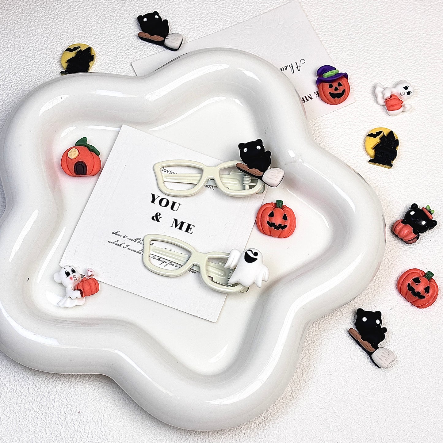 Cute cartoon resin stickers