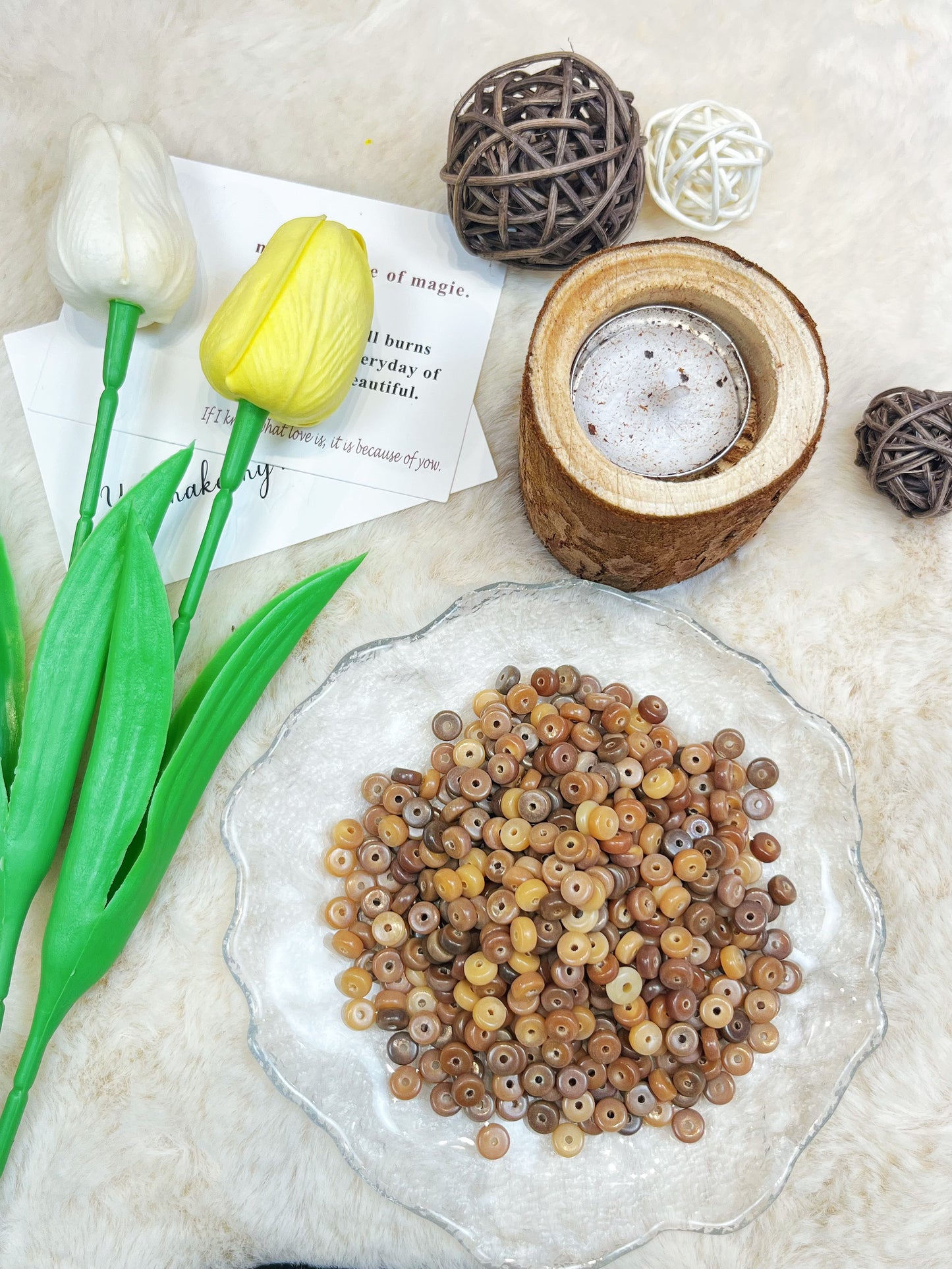 Bodhi seed beads