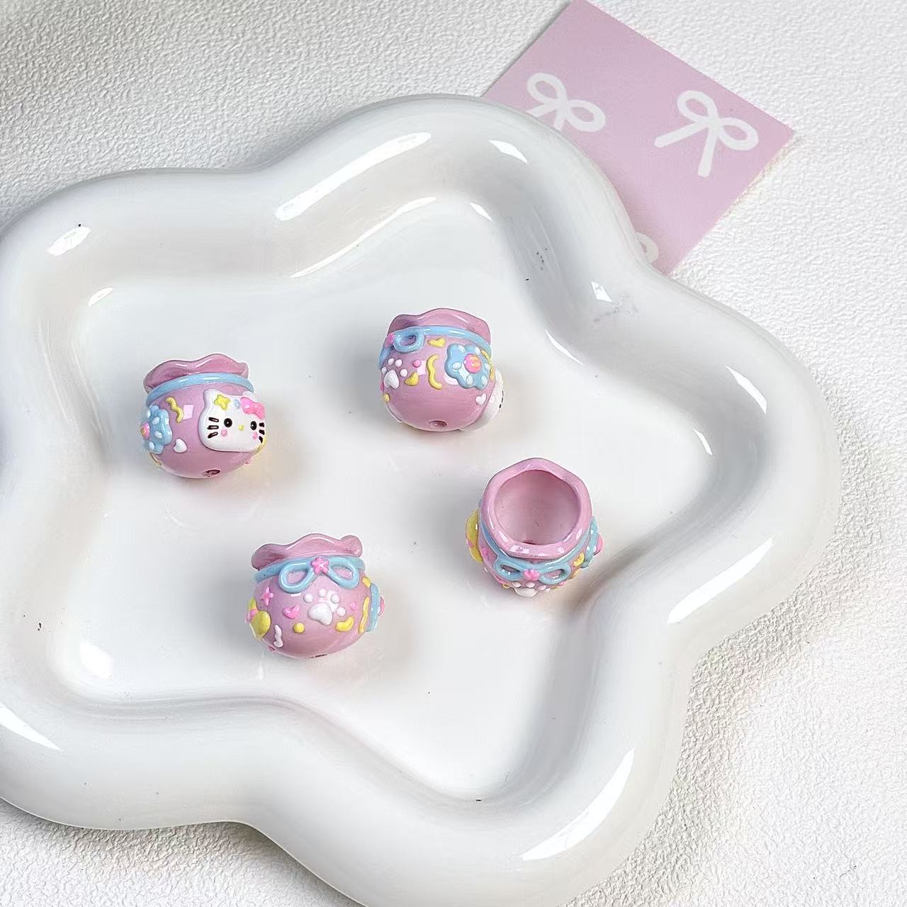 High-quality hand-painted beads
