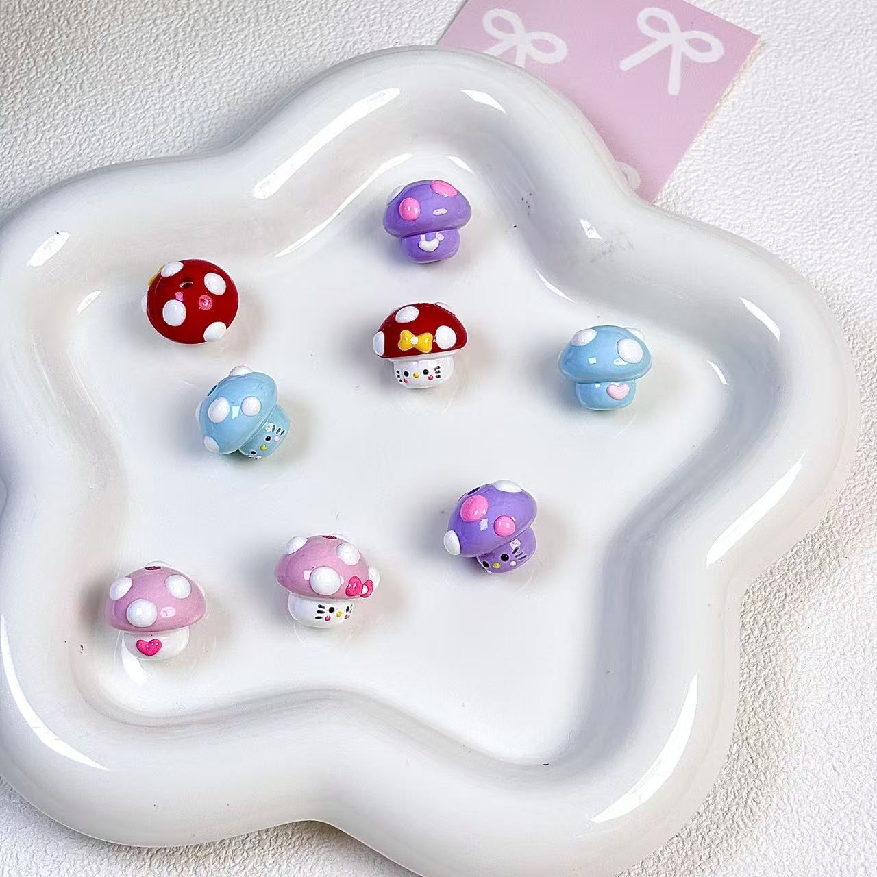 Hand-painted beads