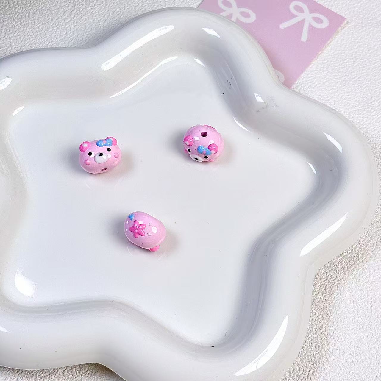 Hand-painted beads