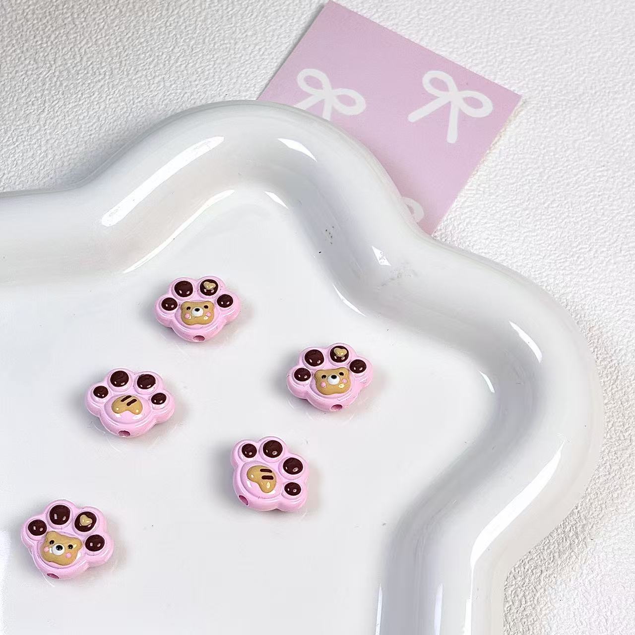 Hand-painted beads