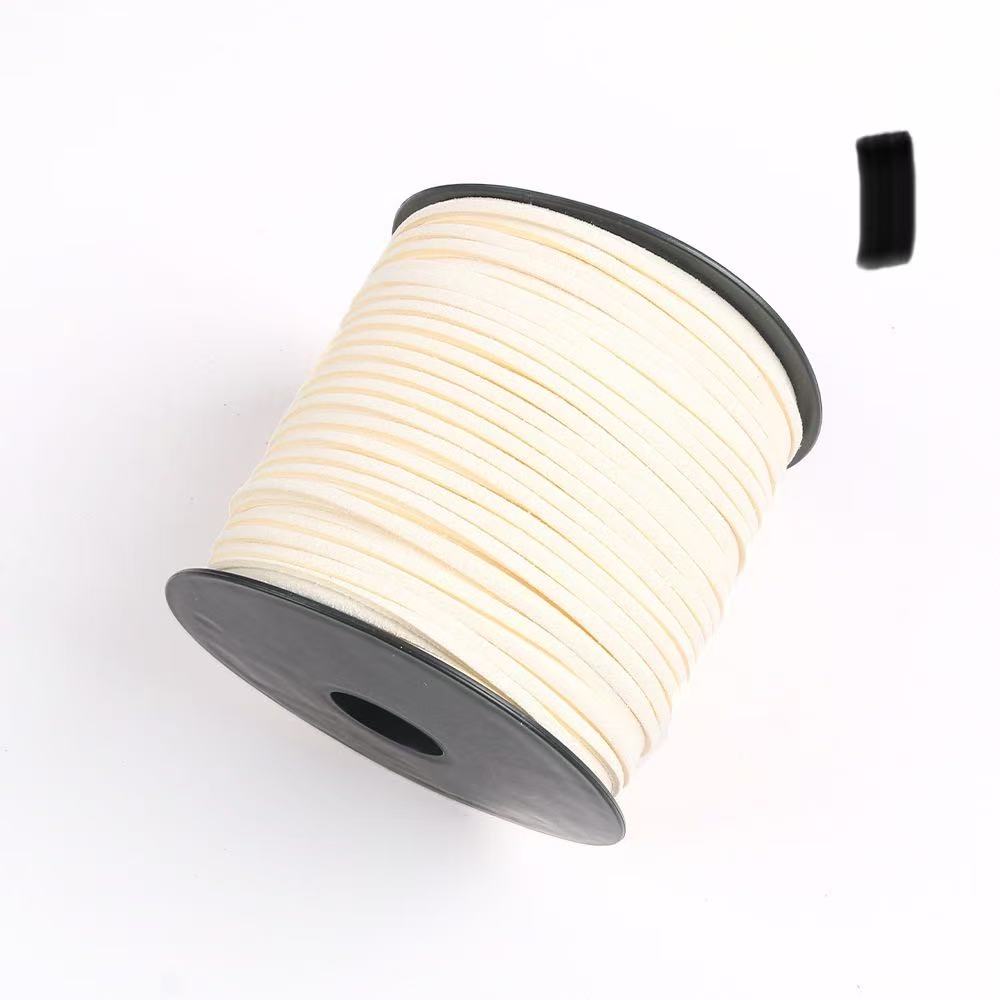 Deer skin velvet DIY braided rope