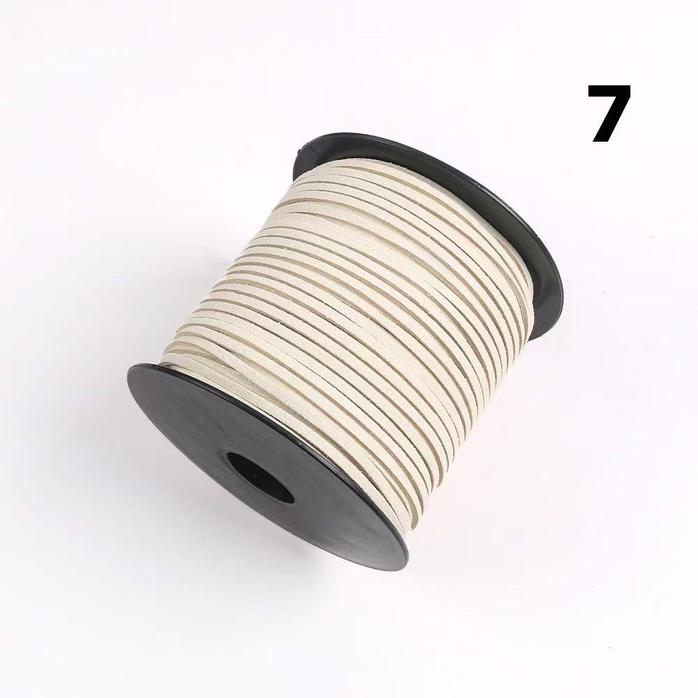 Deer skin velvet DIY braided rope