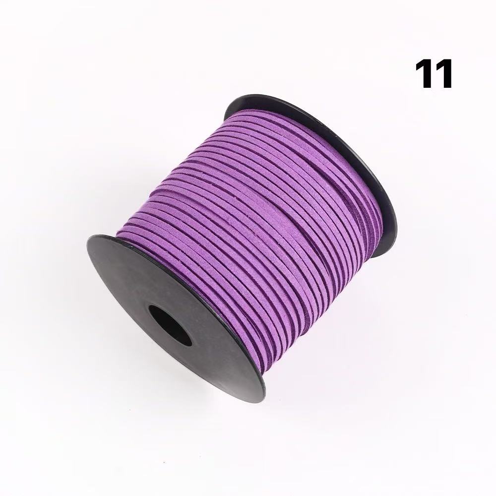 Deer skin velvet DIY braided rope