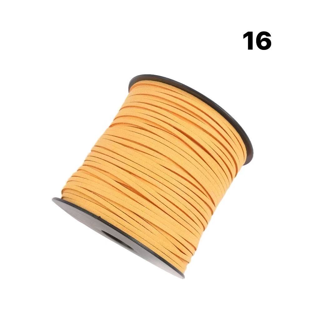 Deer skin velvet DIY braided rope