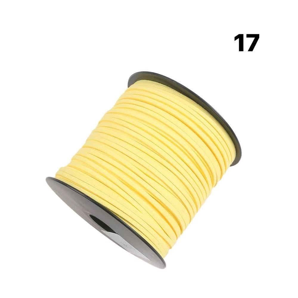 Deer skin velvet DIY braided rope