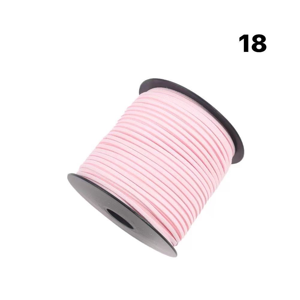 Deer skin velvet DIY braided rope