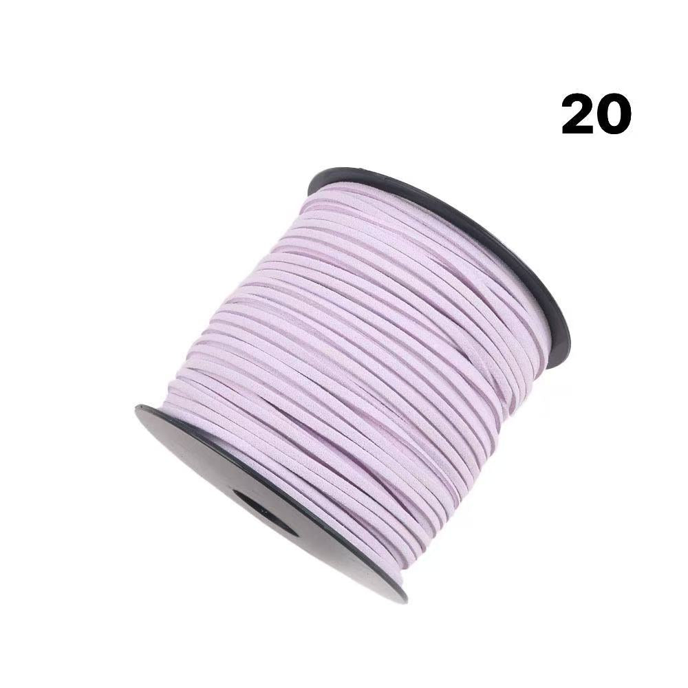 Deer skin velvet DIY braided rope