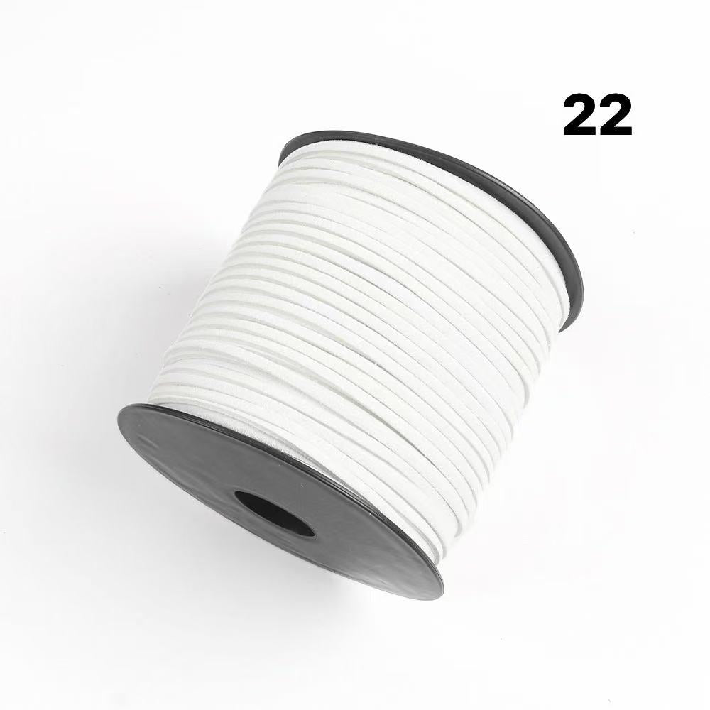 Deer skin velvet DIY braided rope