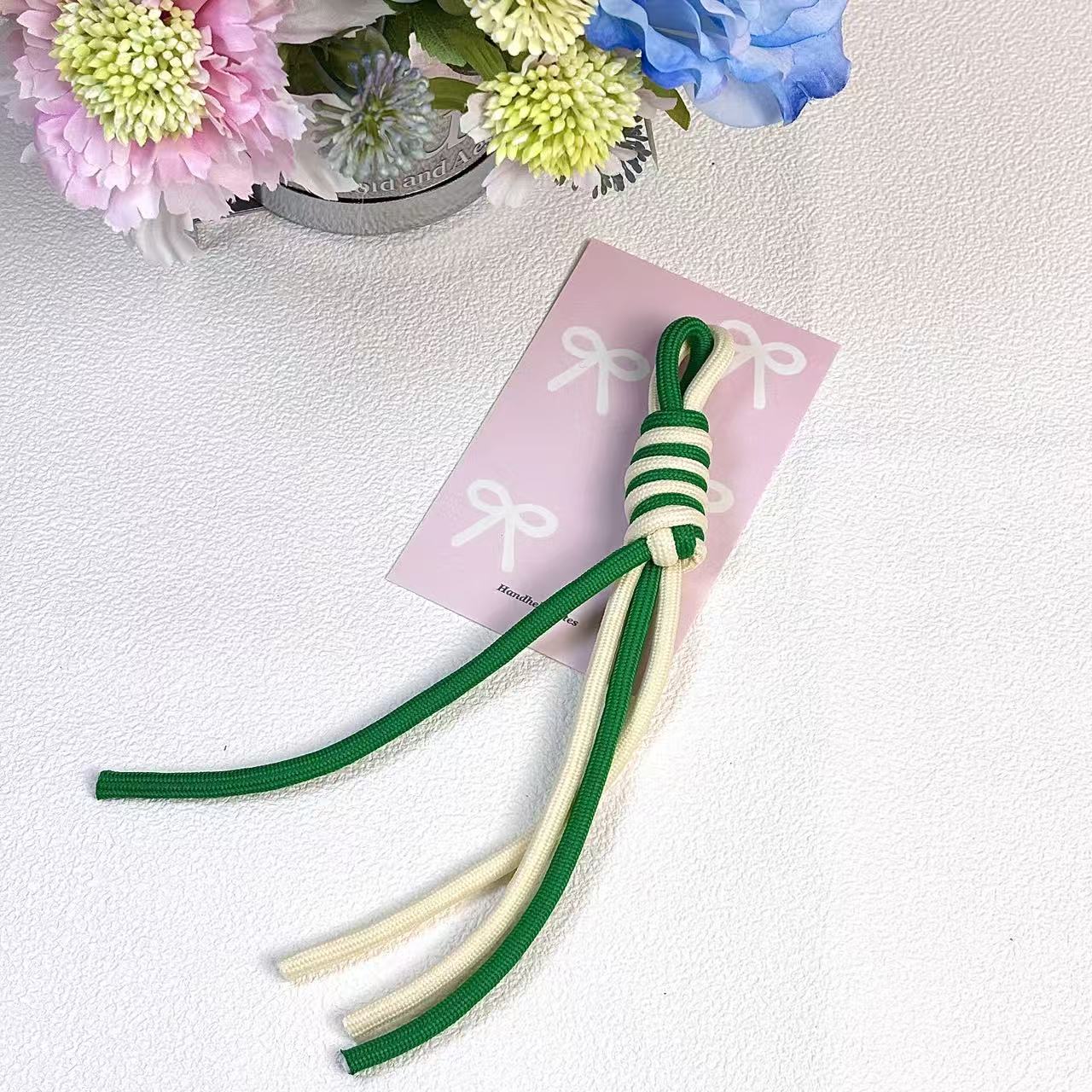 Two-color spiral knot