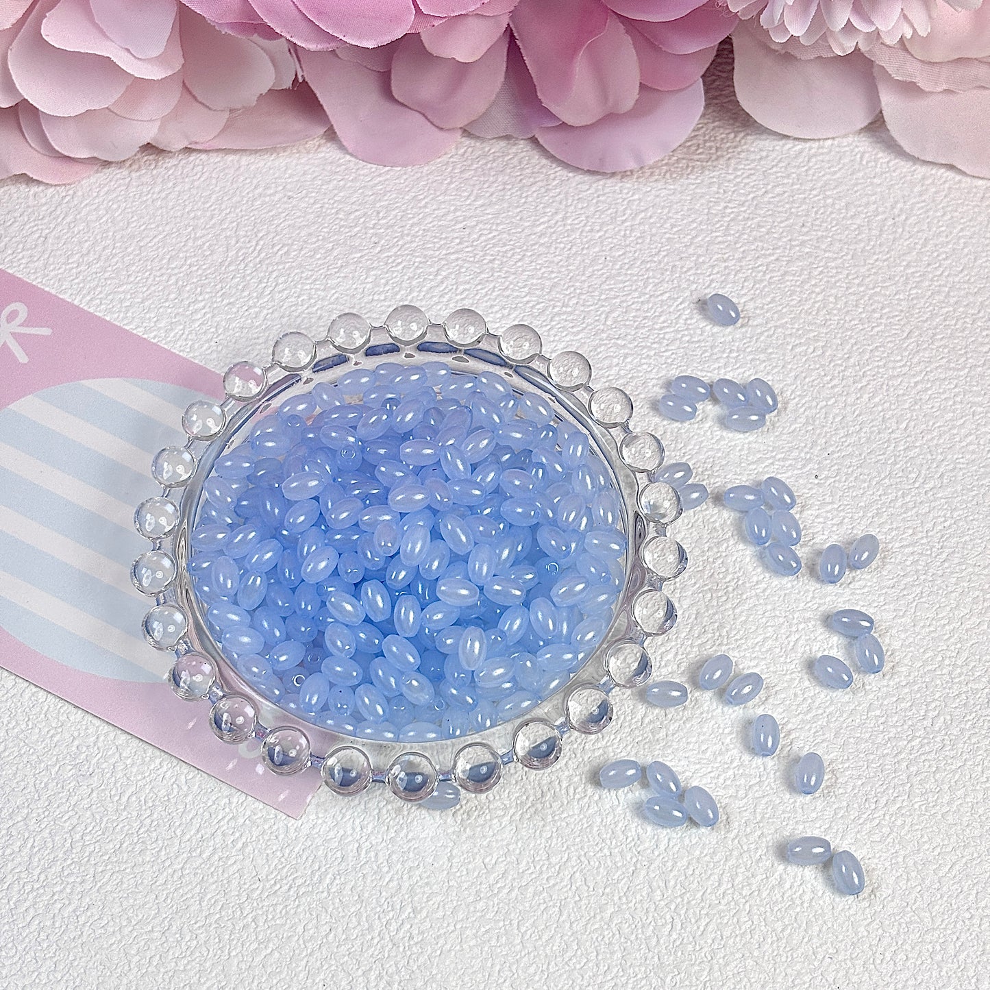 Shiny millet beads