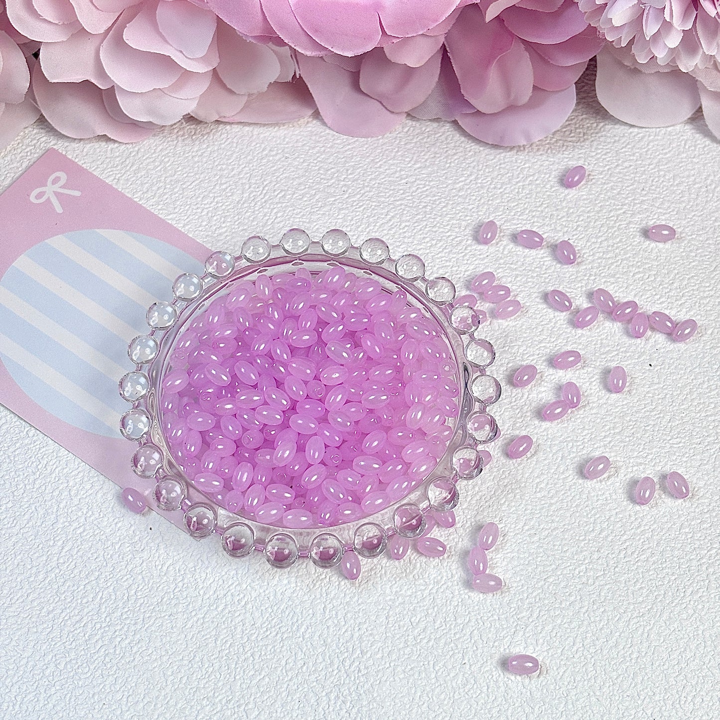 Shiny millet beads