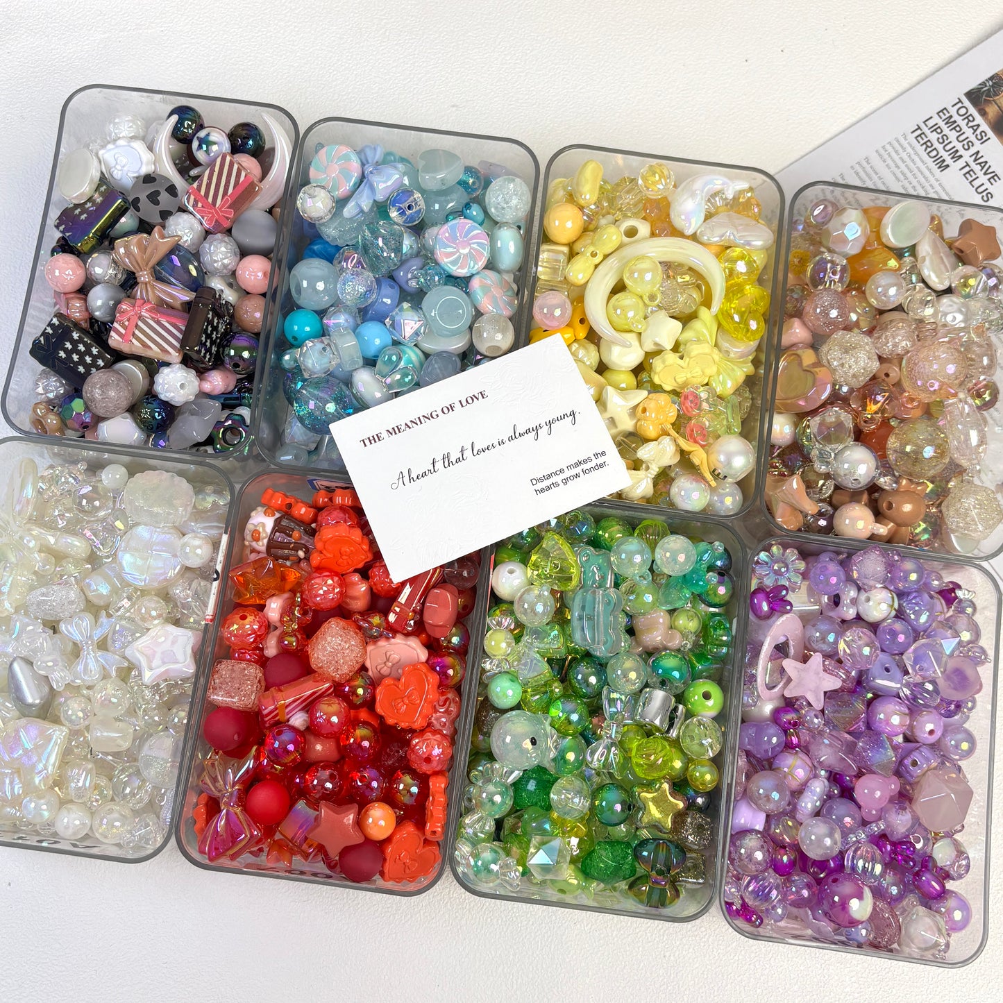 Acrylic beads