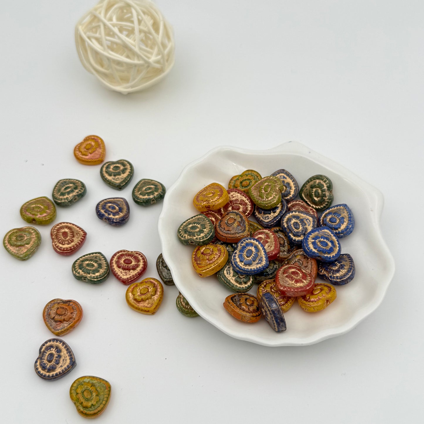 Czech glass beads