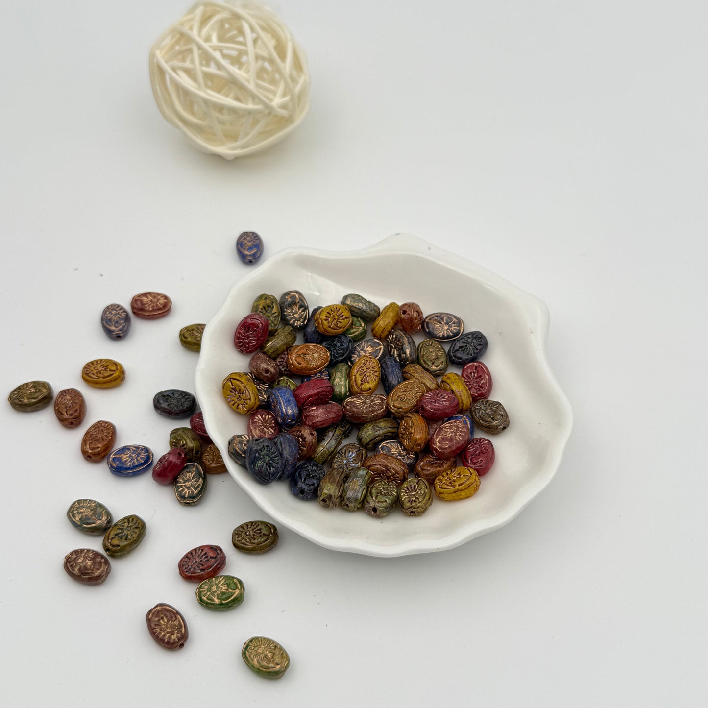 Czech glass beads