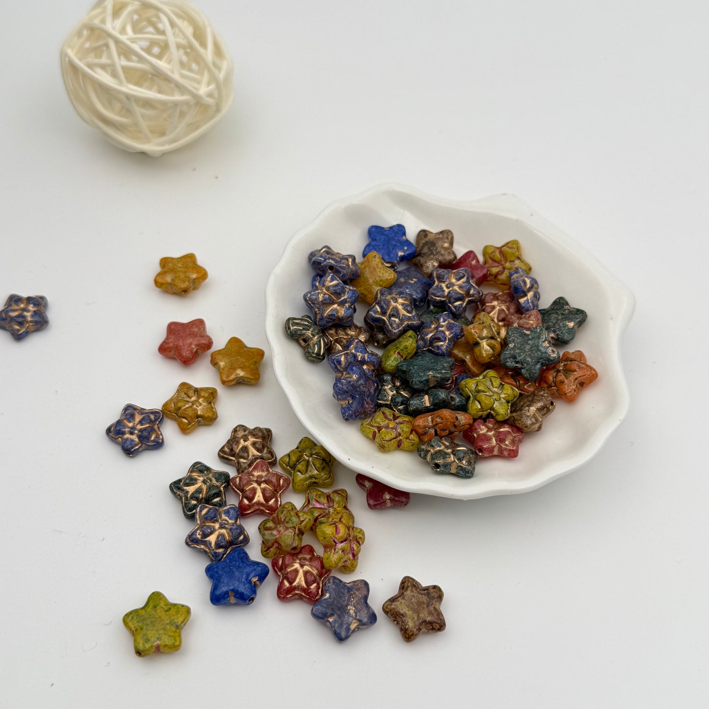 Czech glass beads