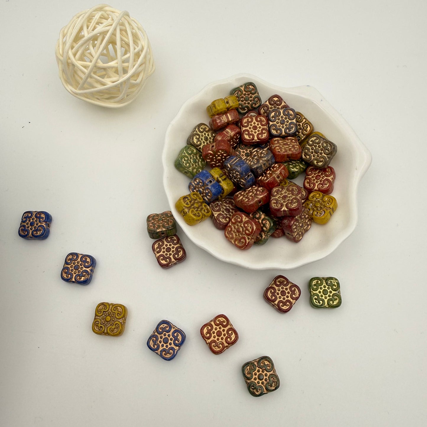 Czech glass beads