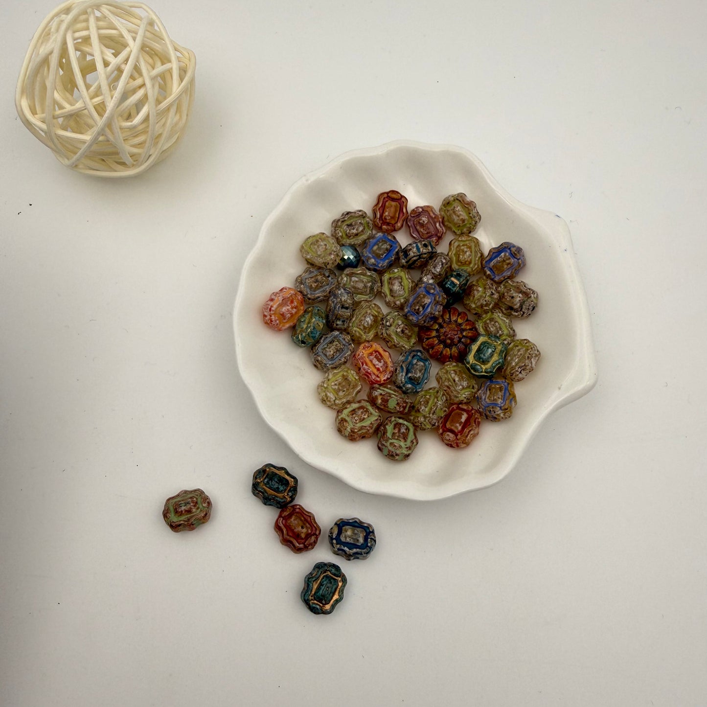 Czech glass beads