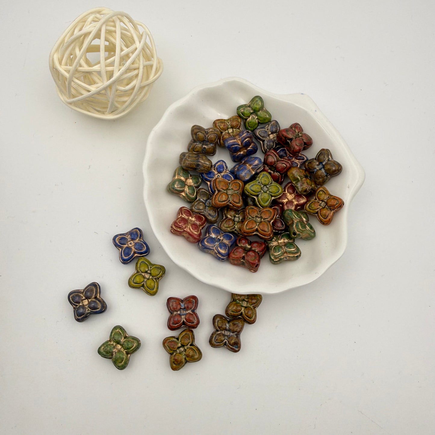 Czech glass beads