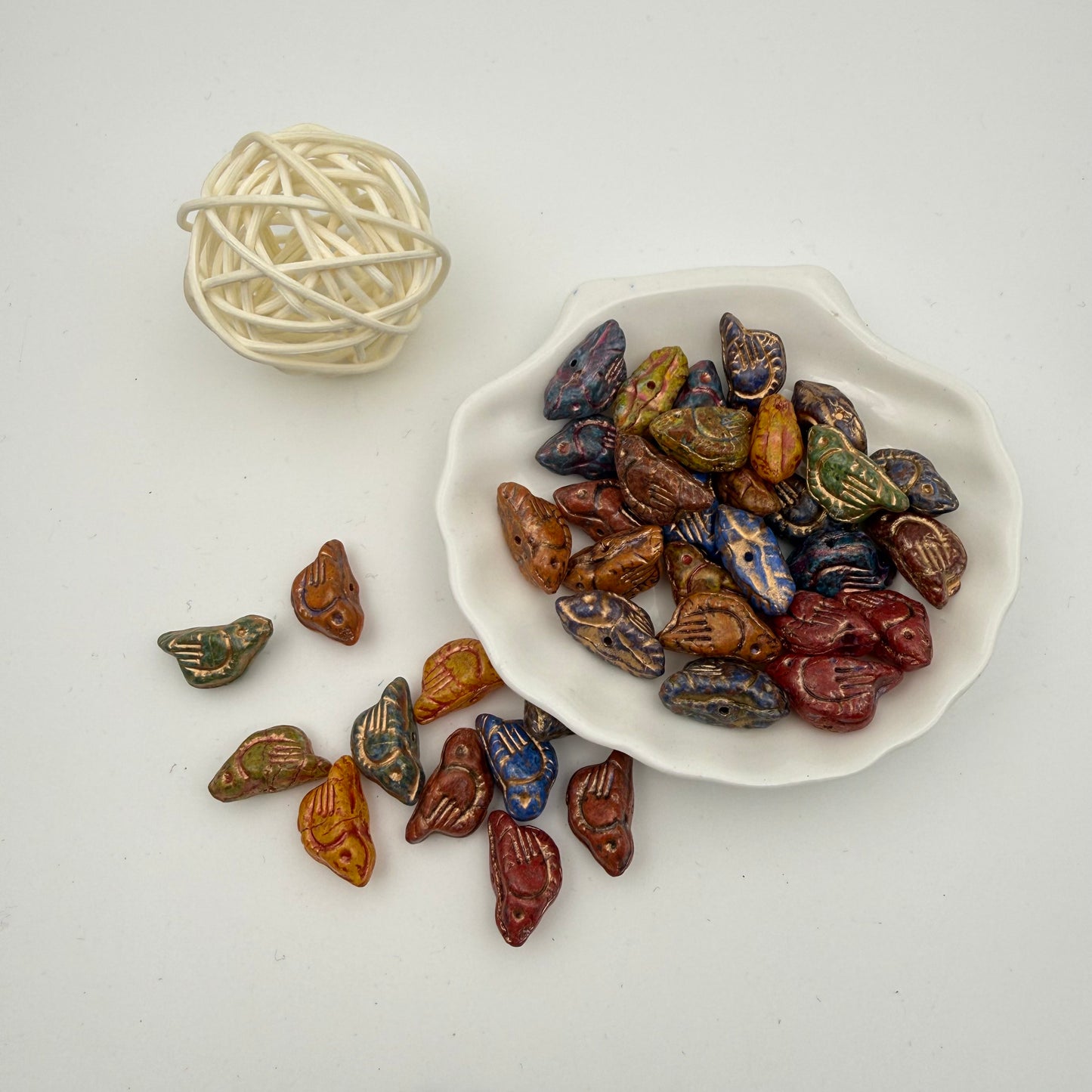 Czech glass beads
