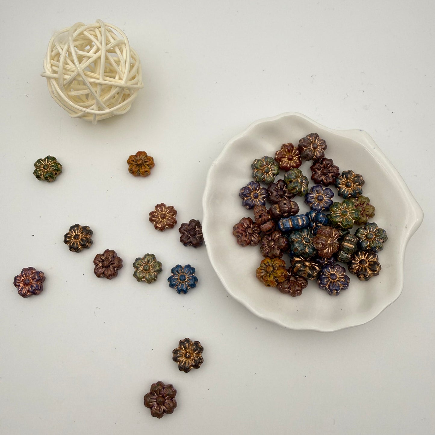 Czech glass beads
