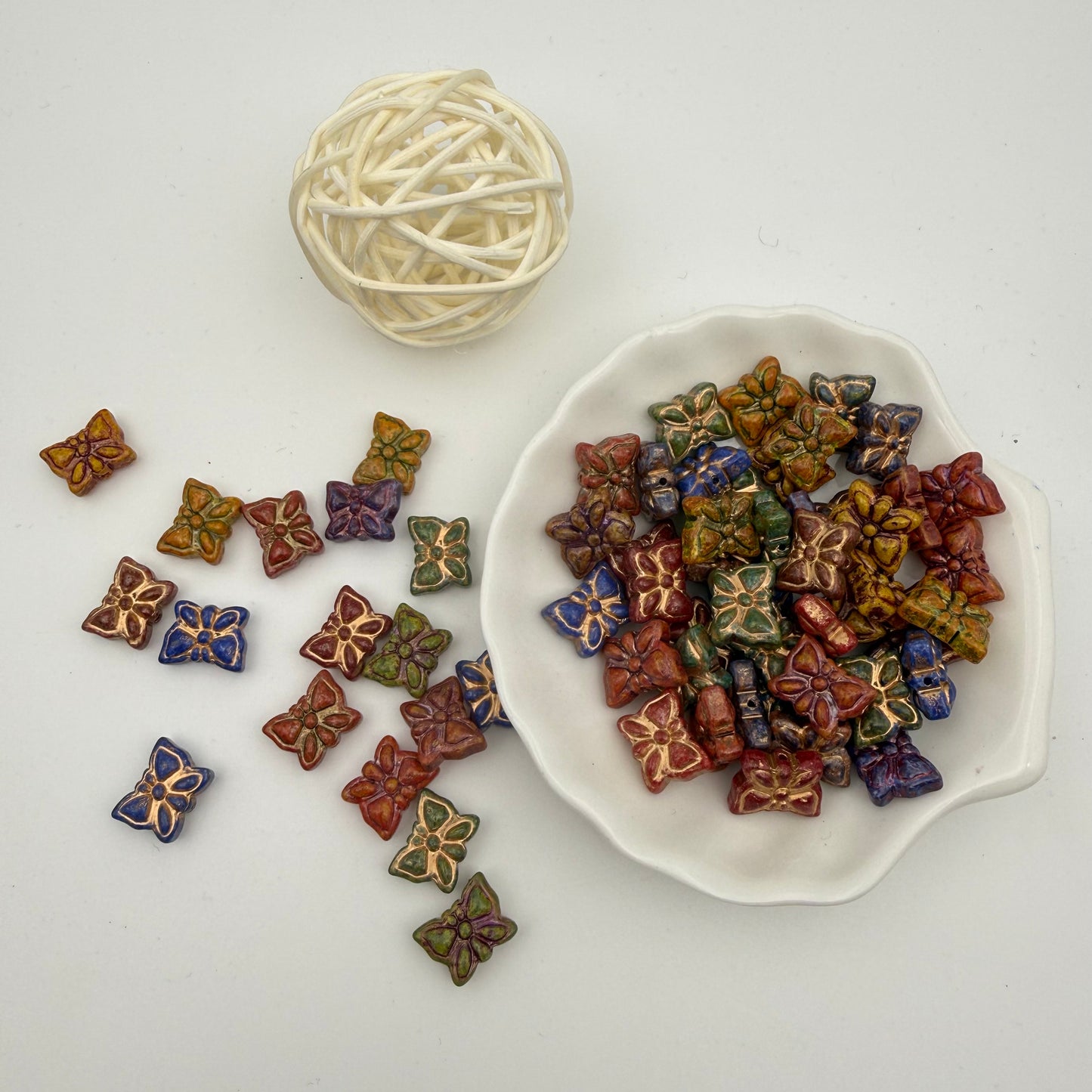 Czech glass beads
