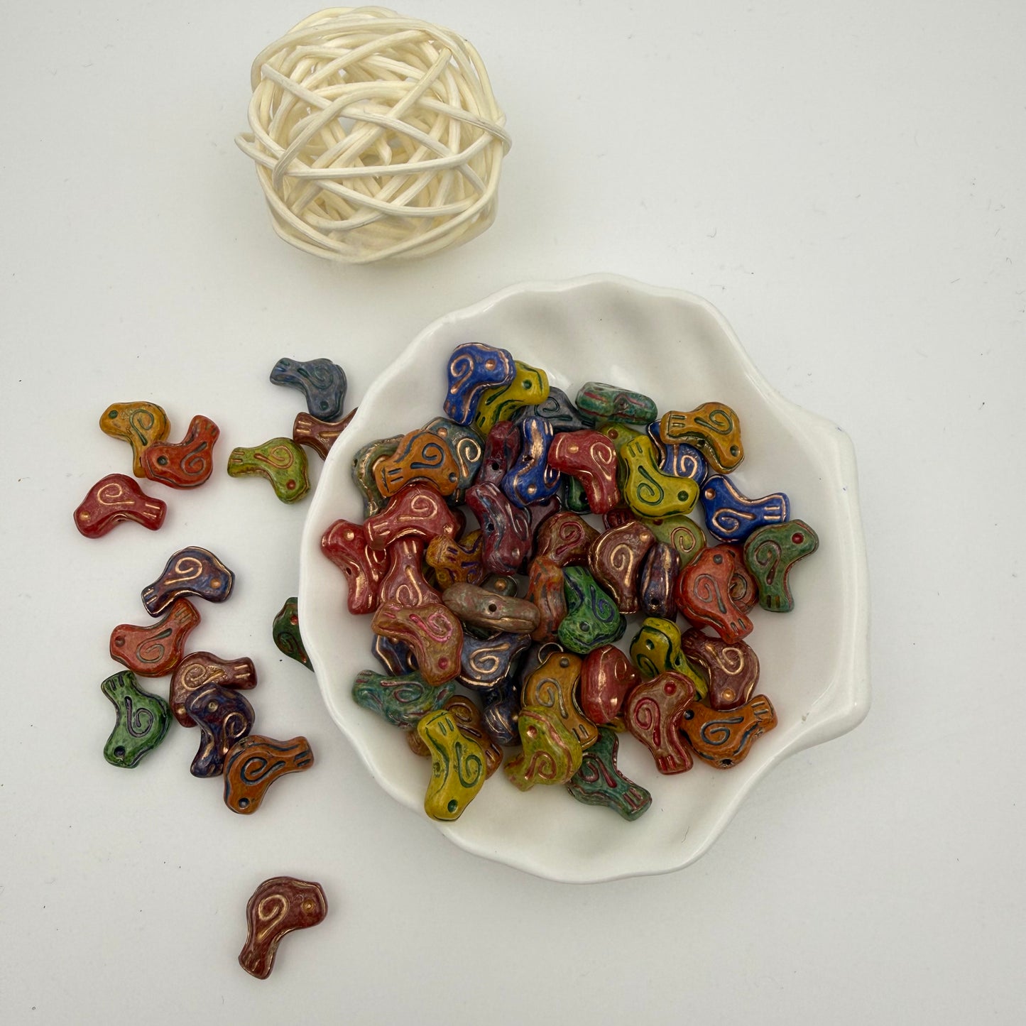 Czech glass beads