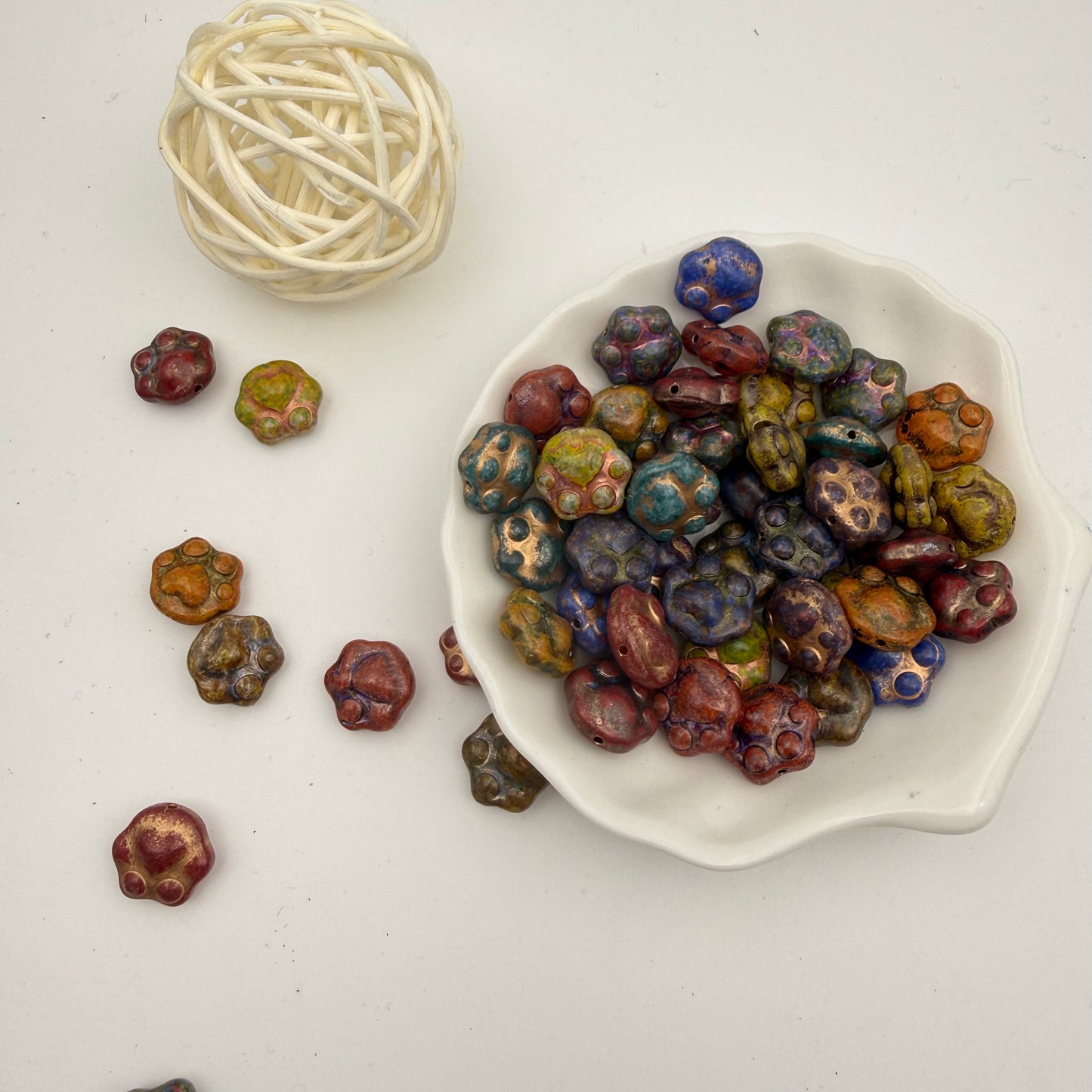 Czech glass beads