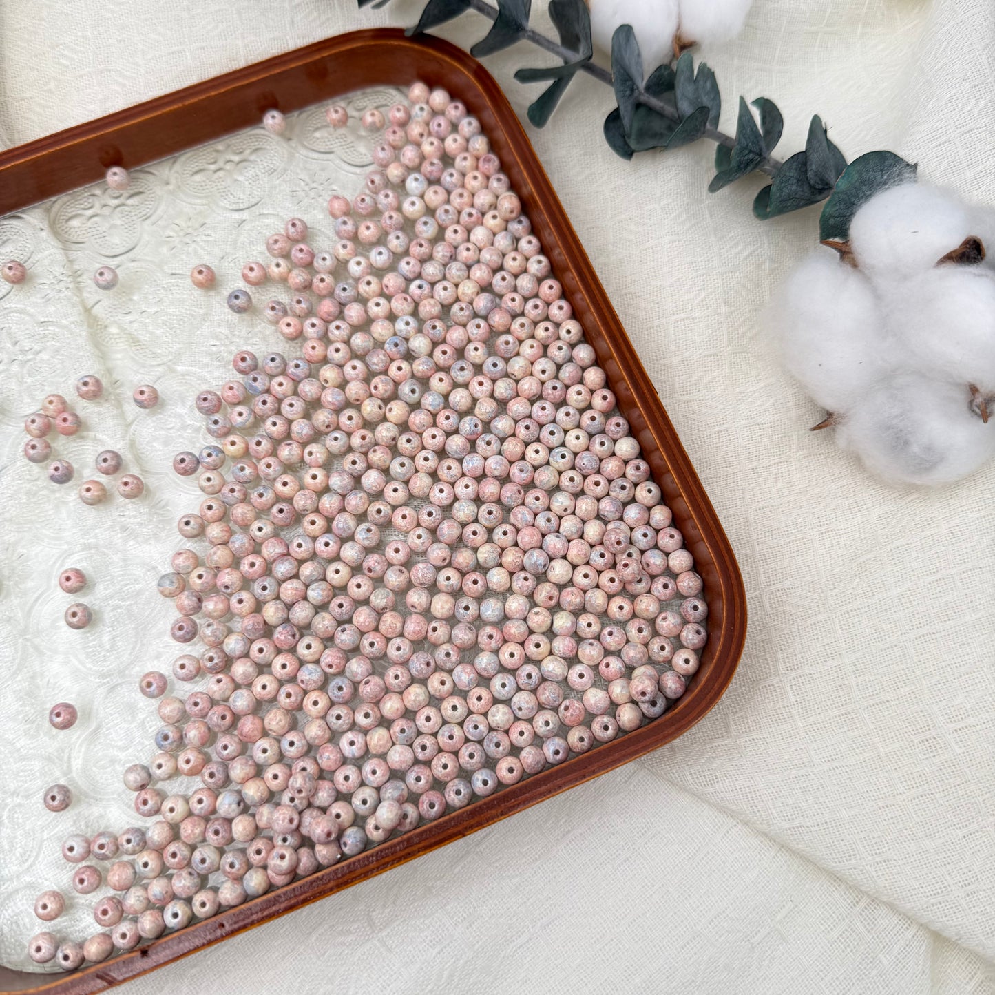 6mm oil painting beads