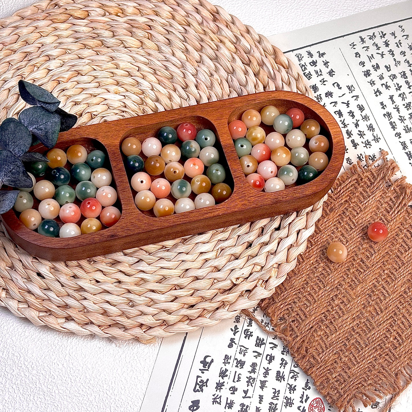 Natural Bodhi Round Beads