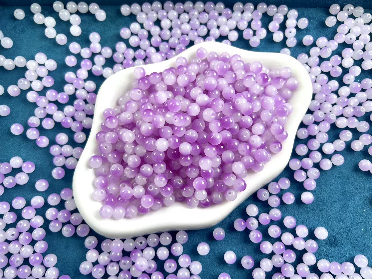 UV color-changing beads