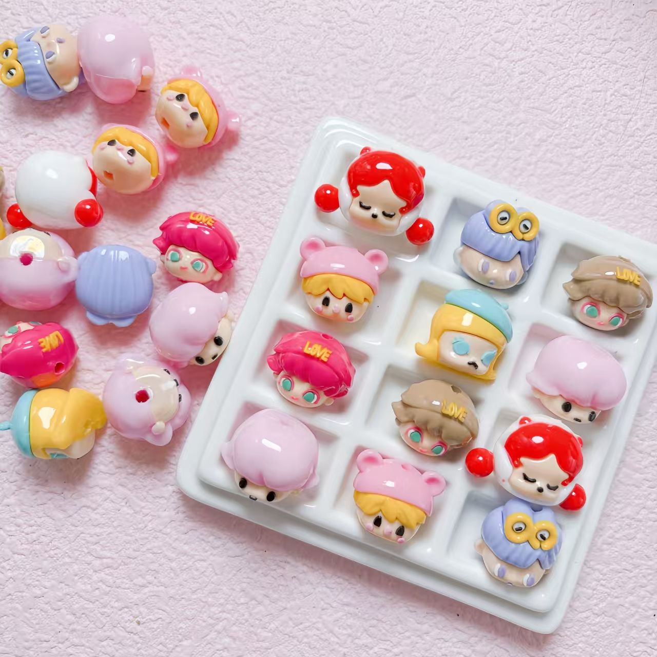 Cute doll ornaments
