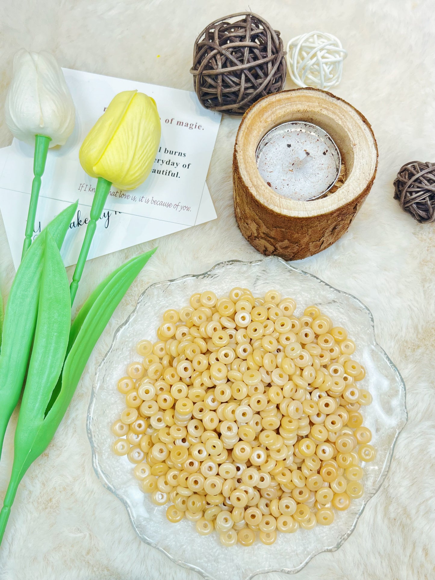 Bodhi seed beads