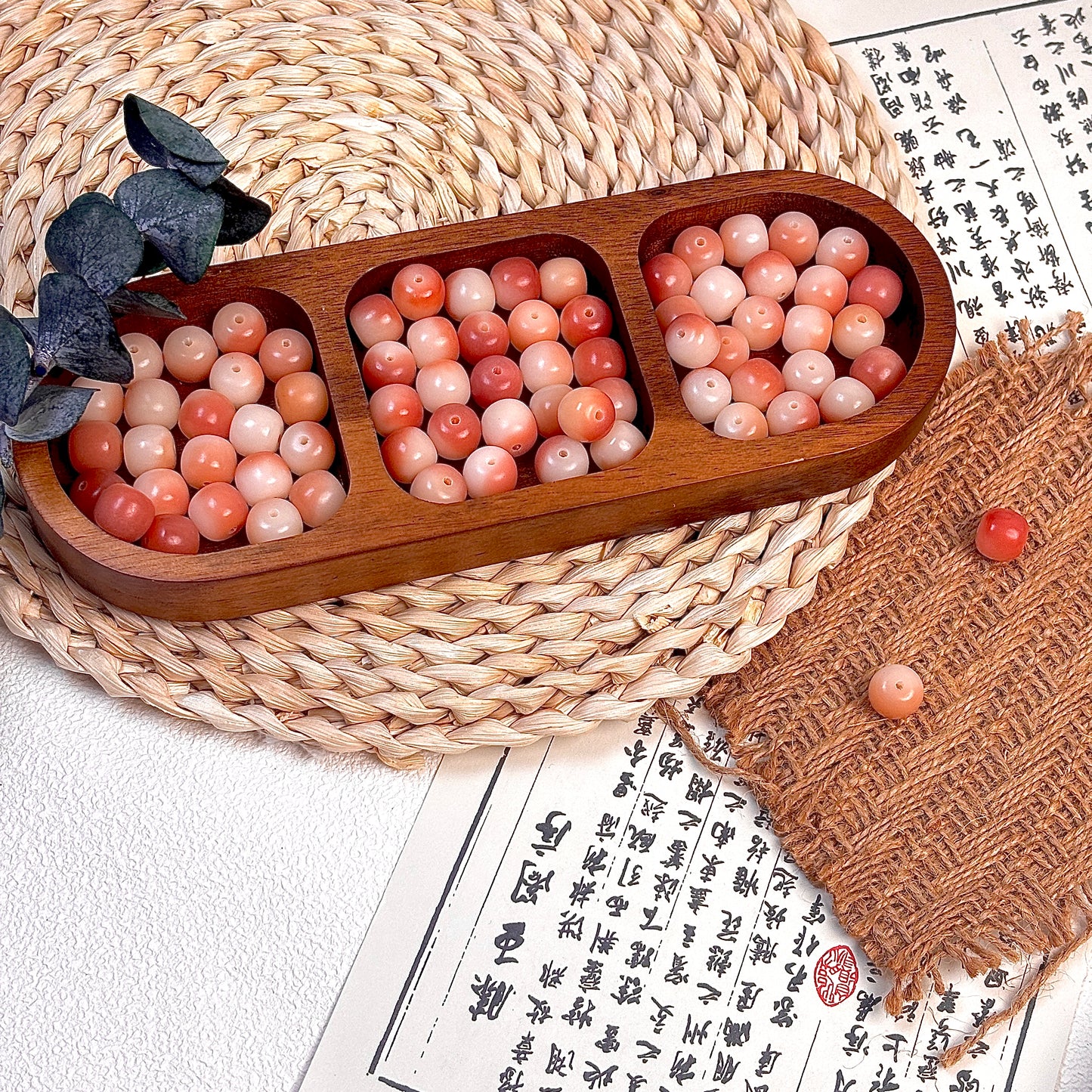 Natural Bodhi Round Beads