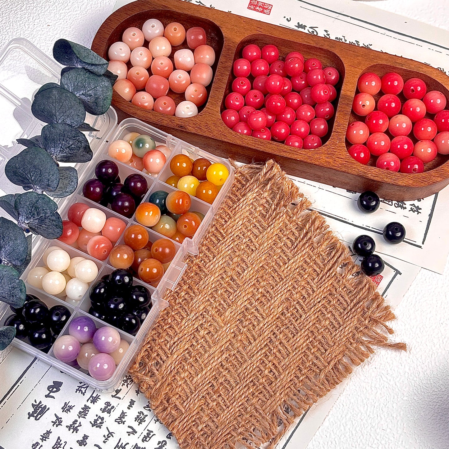 Natural Bodhi Round Beads
