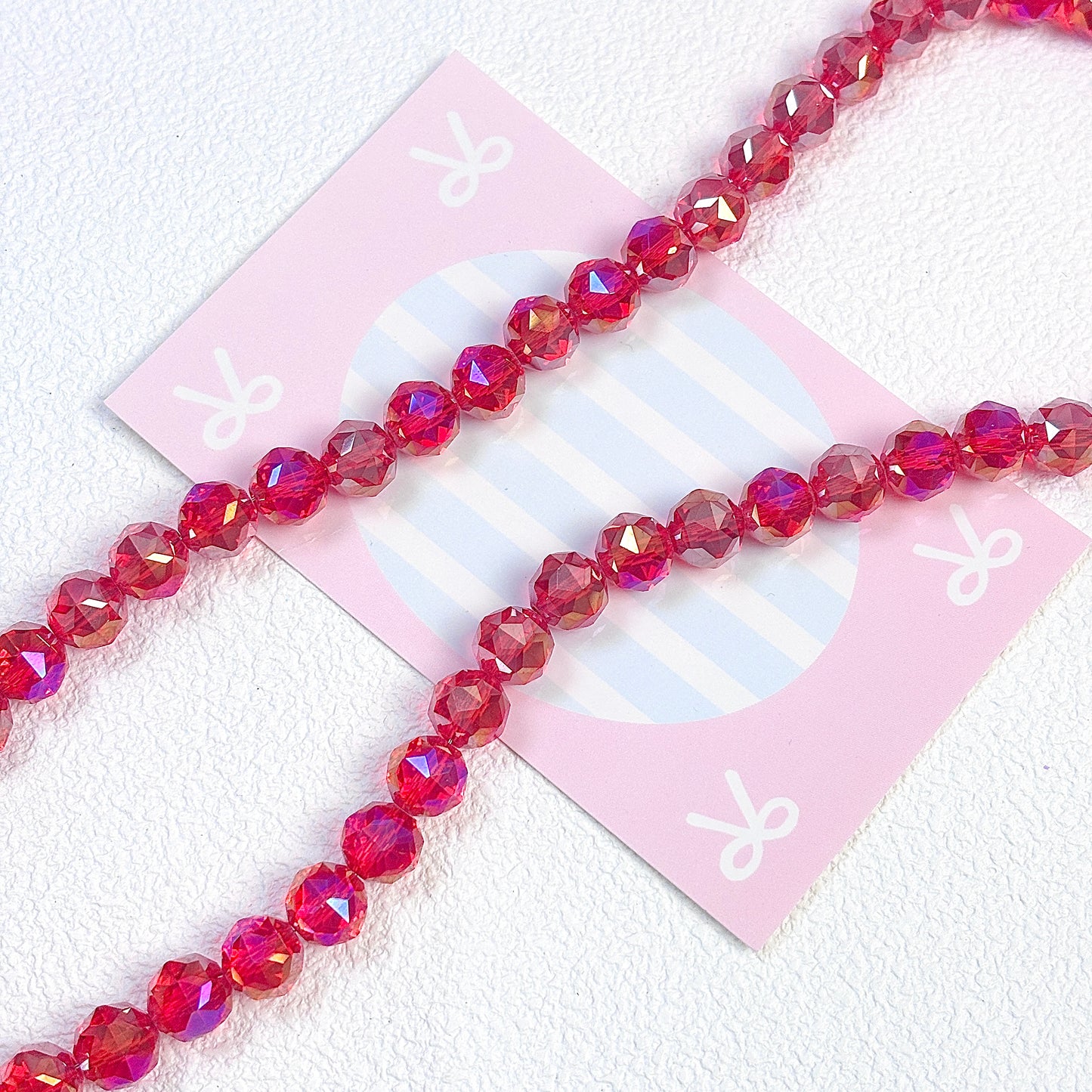 The dazzling flower-shaped crystal shines brightly(10mm)