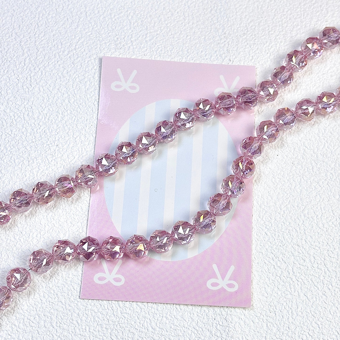 The dazzling flower-shaped crystal shines brightly(10mm)